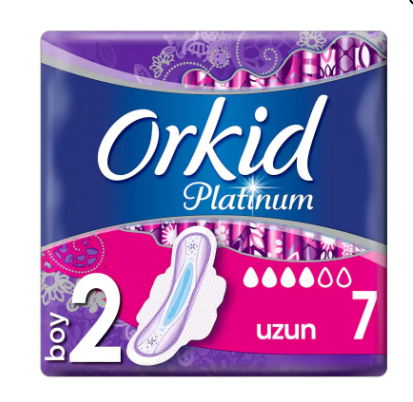 Orkid Platinum Ultra Hijyenik Ped Uzun 7'li - 2