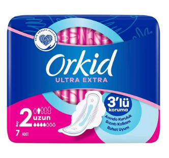 Orkid Ultra Hijyenik Ped Extra Uzun 7'li - 1