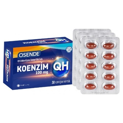 Osende Koenzim QH Ubikinol 100 mg 30 Tablet - 1