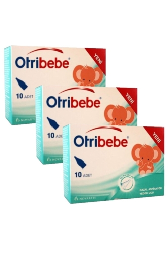 OtribebeTek Kullanımlık Nazal Aspiratör Yedek Ucu Adet 3 Kutu - Otribebe