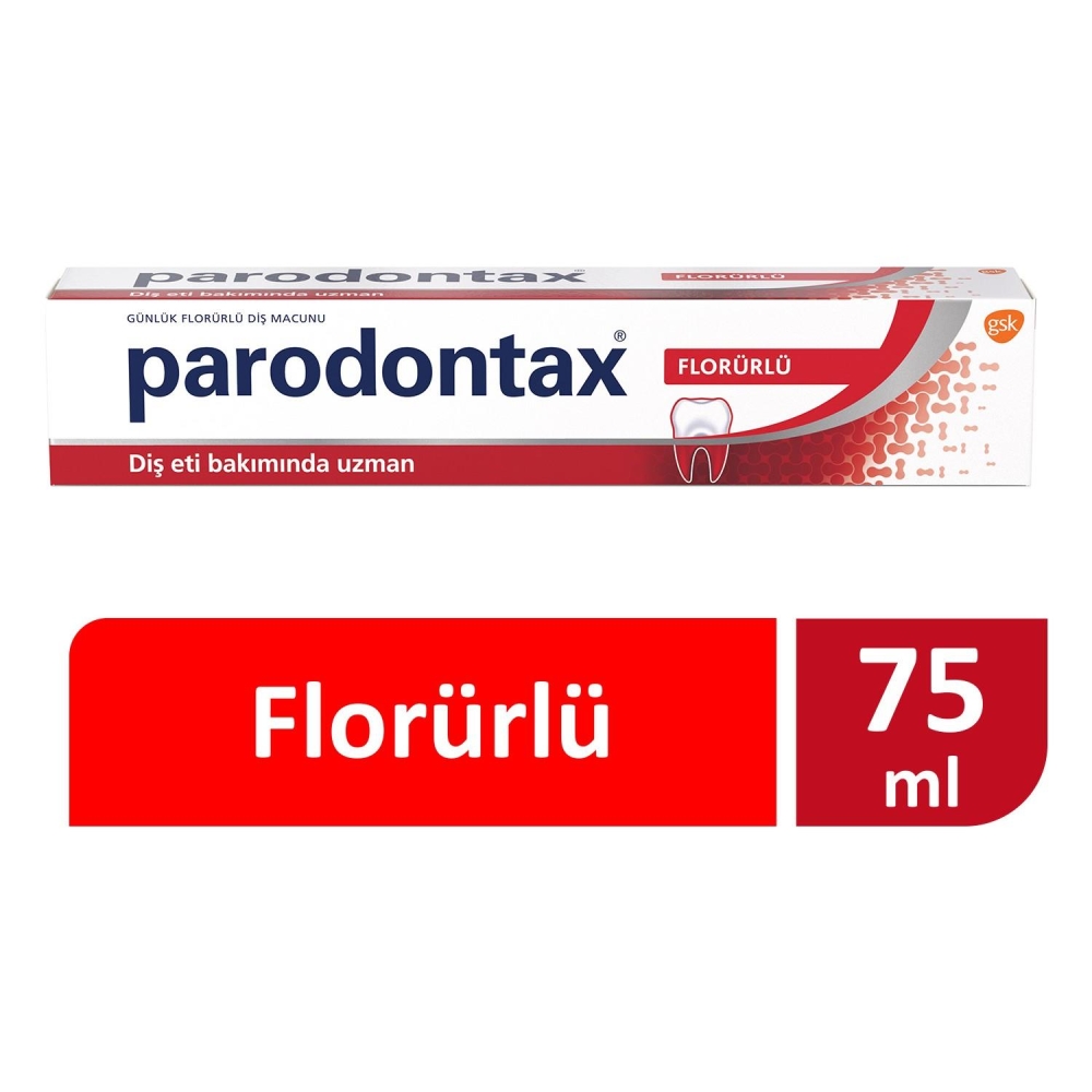 Parodontax Geliştirilmiş Tat Florürlü Diş Macunu 75 ml - 1