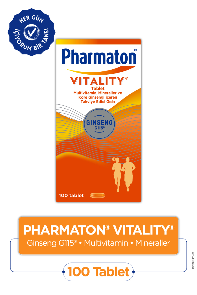 Pharmaton Vitality 100 Tablet - 4