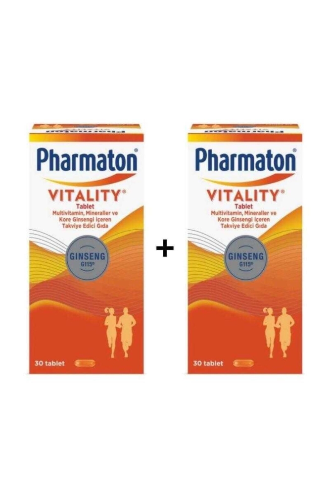 Pharmaton Vitality 30 Tablet Avantajlı 2'li Paket - 2.si %50 İndirimli - 1
