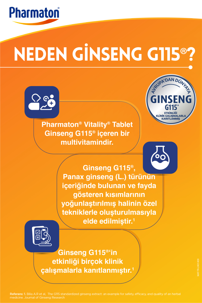 Pharmaton Vitality 60 Tablet - 4