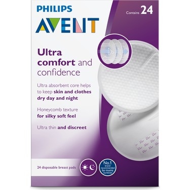 Avent SCF254/24 Göğüs Pedi 24'lü - 1