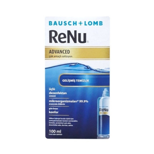Renu Advanced Çok Amaçlı Lens Solüsyonu 100 ml - Bausch + Lomb