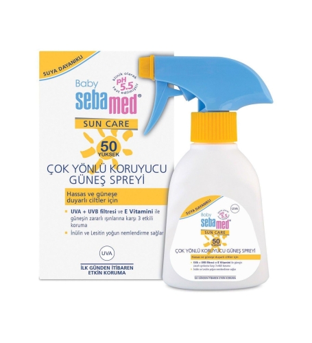 Sebamed Baby Çok Yönlü Koruyucu Güneş Spreyi SPF50 200 ml - Sebamed