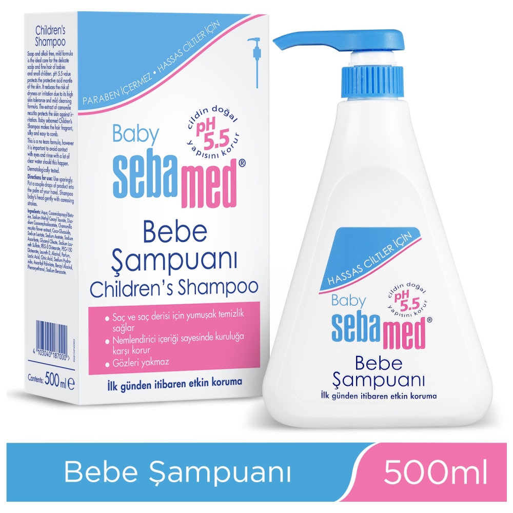 Sebamed Baby Şampuan 500 ml - 1