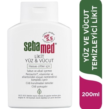 Sebamed Likid Yüz ve Vücut 200 ml - 1