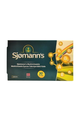 Sjomann's Multivitamin Çiğnenebilir Jel 30 Tablet - Sjomann's