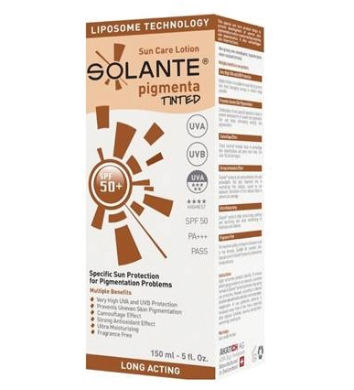 Solante Pigmenta Tinted Sun Care Lotion SPF50+ 150 ml - 1