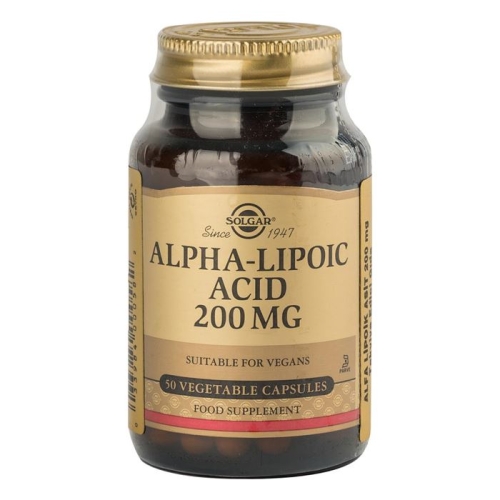 Solgar Alpha Lipo Acid 200 mg 50 Kapsül - Solgar
