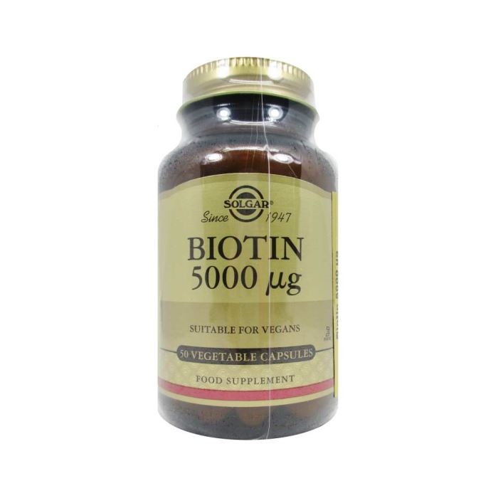 Solgar Biotin 5000 mcg 50 Kapsül - 2