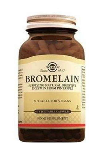 Solgar Bromelain 150 mg 60 Kapsül - Solgar