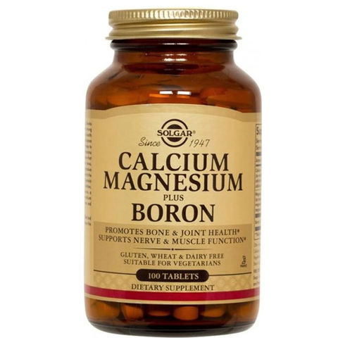 Solgar Calcium Magnesium Plus Boron 100 Tablet - Solgar