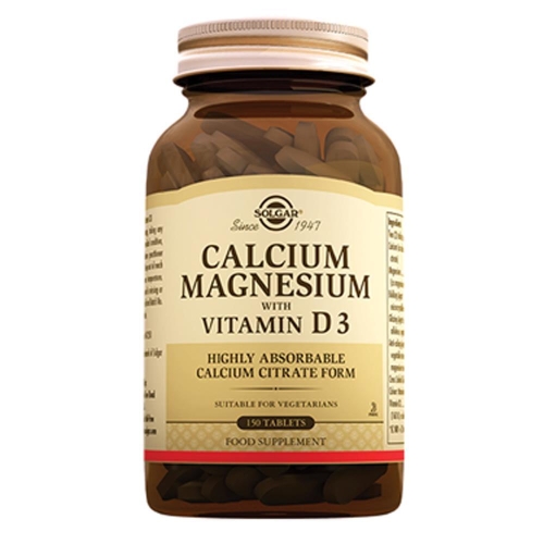 Solgar Calcium Magnesium Vitamin D3 150 Tablet - 2