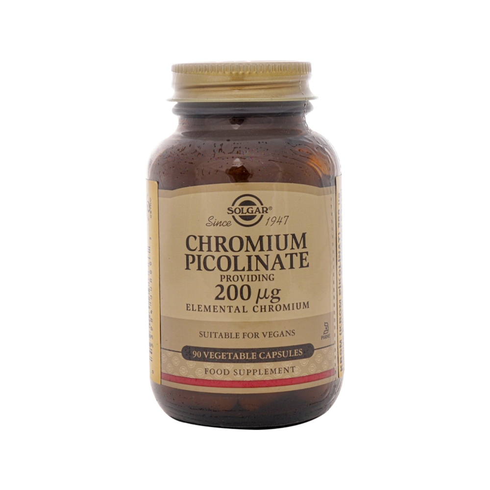 Solgar Chromium Picolinate 90 Kapsül - 1
