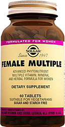 Solgar Female Multiple 60 Tablet - Solgar
