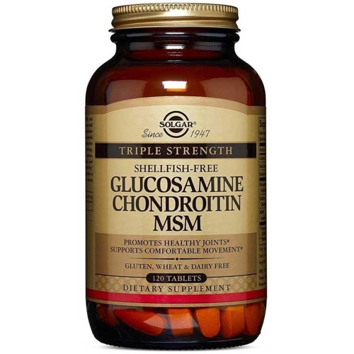 Solgar Glucosamine Chondroitin MSM 120 Tablet - Solgar