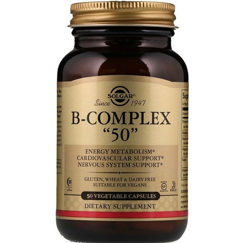 Solgar Vitamin B Complex 50 mg 50 Kapsül - 2