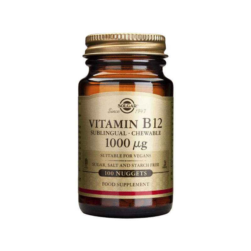 Solgar Vitamin B12 1000 mcg 100 Tablet - 1