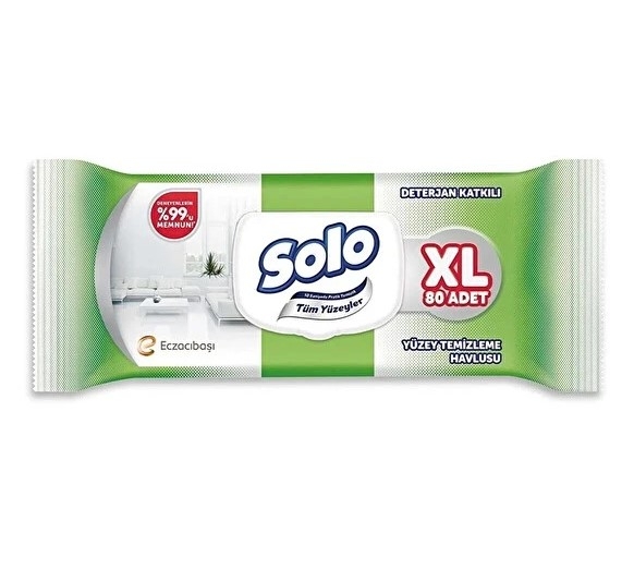 Solo Tüm Yüzeyler İçin Ekstra Büyük Havlu 80 Yaprak - 1