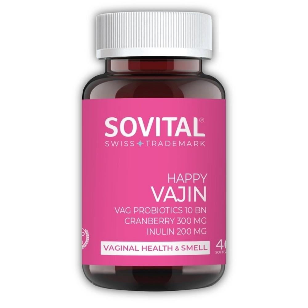 Sovital Happy Vajin 40 Softgels - 1