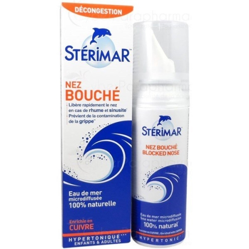 Sterimar Burun Spreyi Blocked Nose Hipertonik 100 ml - Sterimar