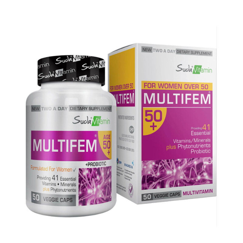 Suda Vitamin Multifem 50+ 50 Kapsül - 1
