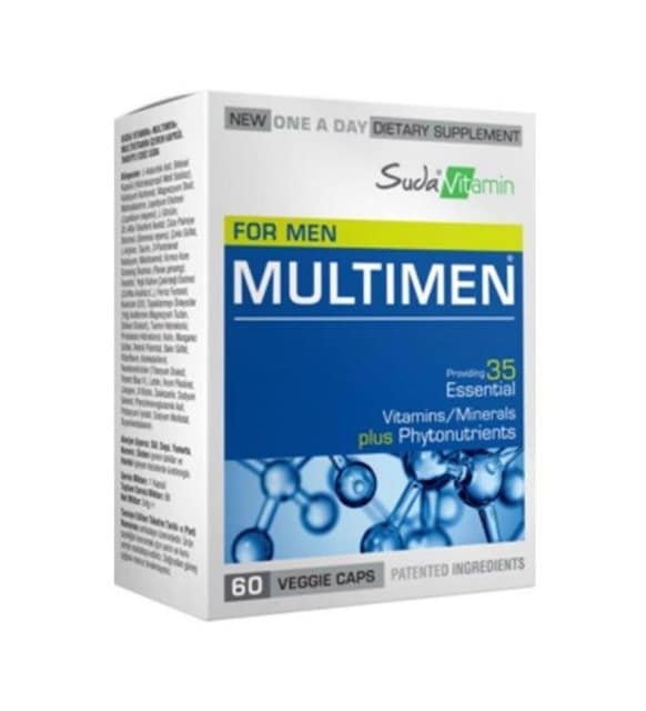 Suda Vitamin Multimen For Men Multivitamin 60 Bitkisel Kapsül - 2