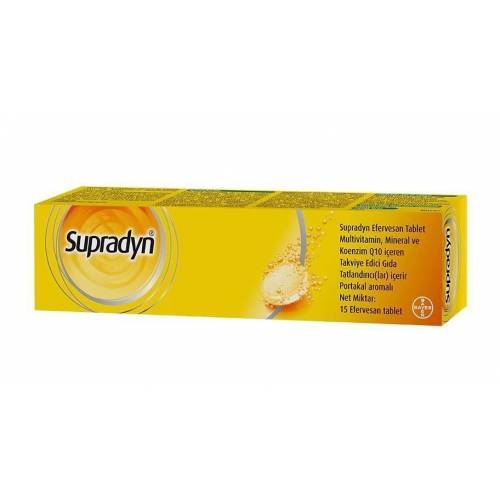 Supradyn Koenzim Q10 15 Efervesan Tablet - 2