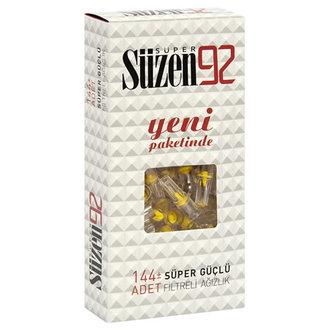Süzen 92 Süper Güçlü Filtreli Ağızlık 144'lü - Süzen