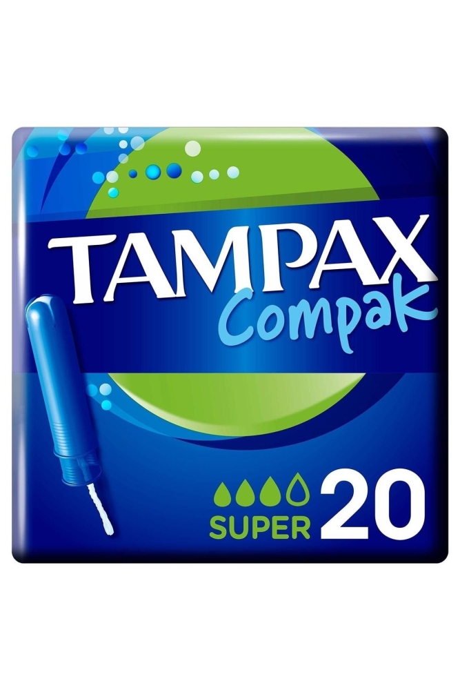 Tampax Compak Tampon Super 20'li - 1