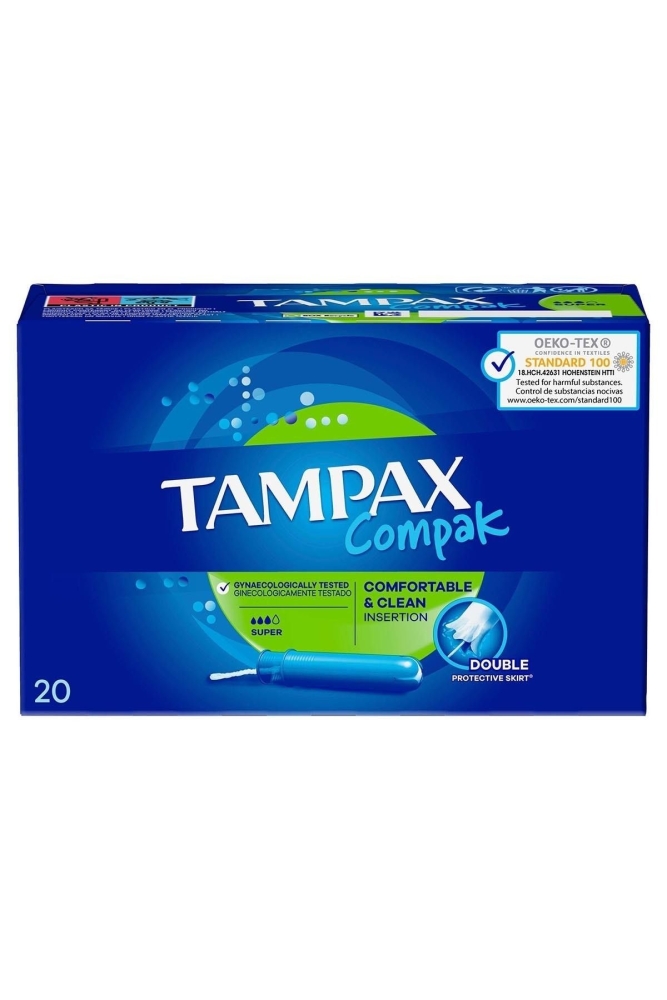 Tampax Compak Tampon Super 20'li - 2
