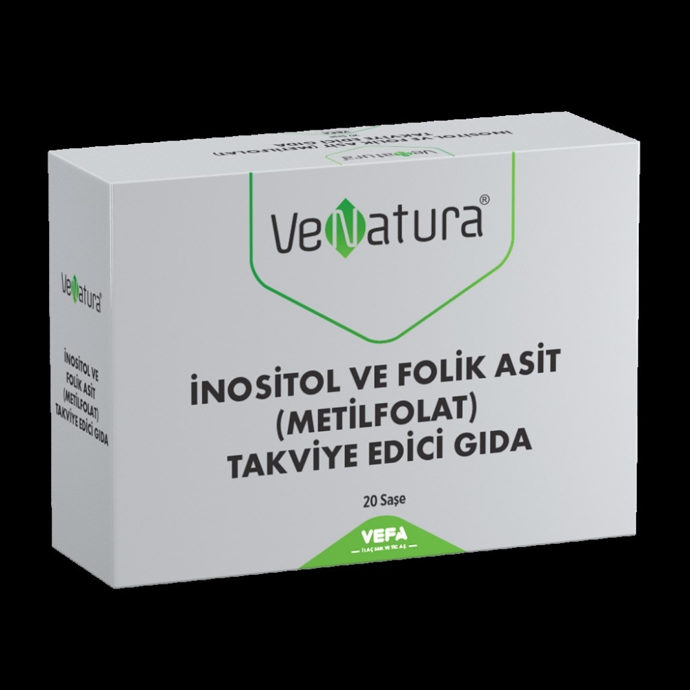 Venatura İnositol ve Folik Asit Metilfolat 20 Saşe - 2