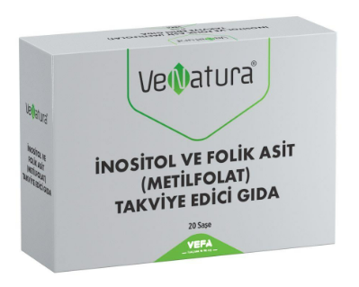 Venatura İnositol ve Folik Asit Metilfolat 20 Saşe - 3