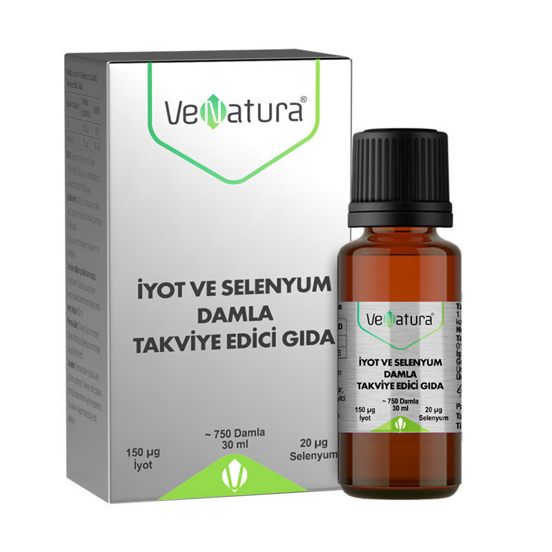Venatura İyot ve Selenyum Damla 30 ml - 1