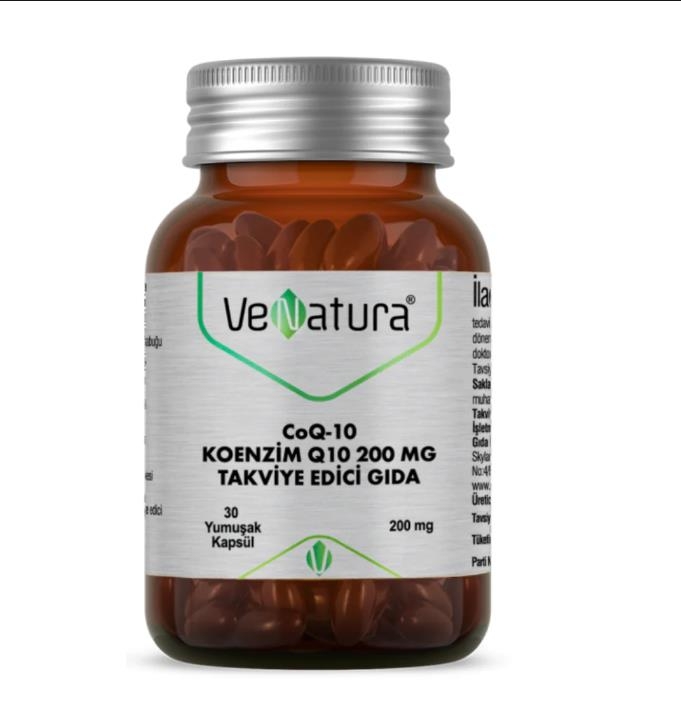 Venatura Koenzim Q10 200 mg 30 Kapsül - 1