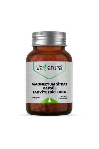 Venatura Magnezyum Sitrat 60 Kapsül - VEFA