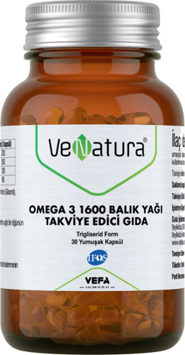 Venatura Omega-3 1600 mg 30 Kapsül - 1