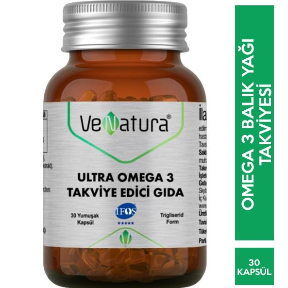 Venatura Ultra Omega 3 30 Kapsül - 1