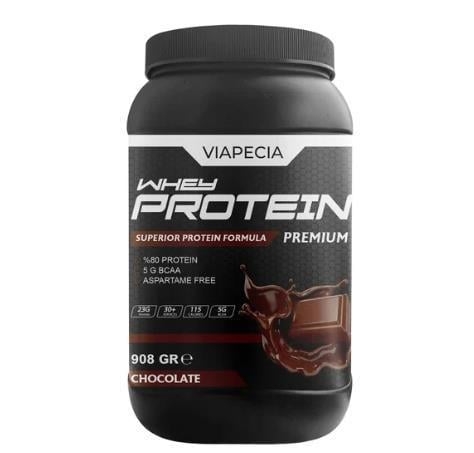 Viapecia Whey Protein Çikolatalı Bol Proteinli Premium 908 gr - 1