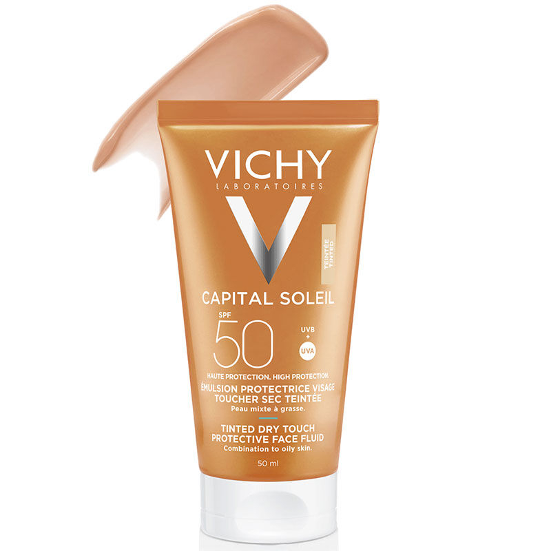 Vichy Capital Soleil SPF50+ Güneş Koruyucu BB Emülsiyon 50 ml - Renkli - 1