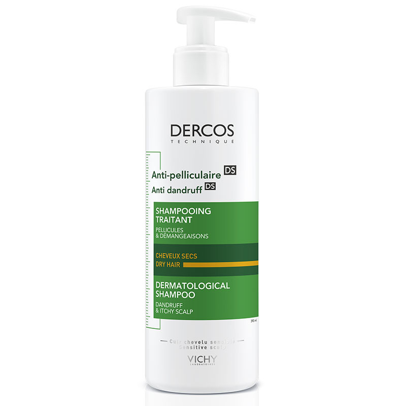 Vichy Dercos Anti-Pelliculaire Anti-Dandruff Kepek Karşıtı Şampuan 390 ml - Kuru Saçlar - 1