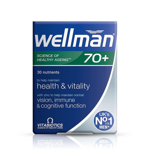 Vitabiotics Well Man 70+ 30 Tablet - Vitabiotics