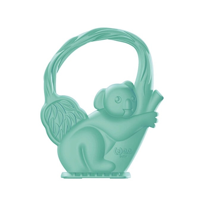 Wee Baby 389 Silikon Diş Kaşıyıcı Zoo Yeşil - 1