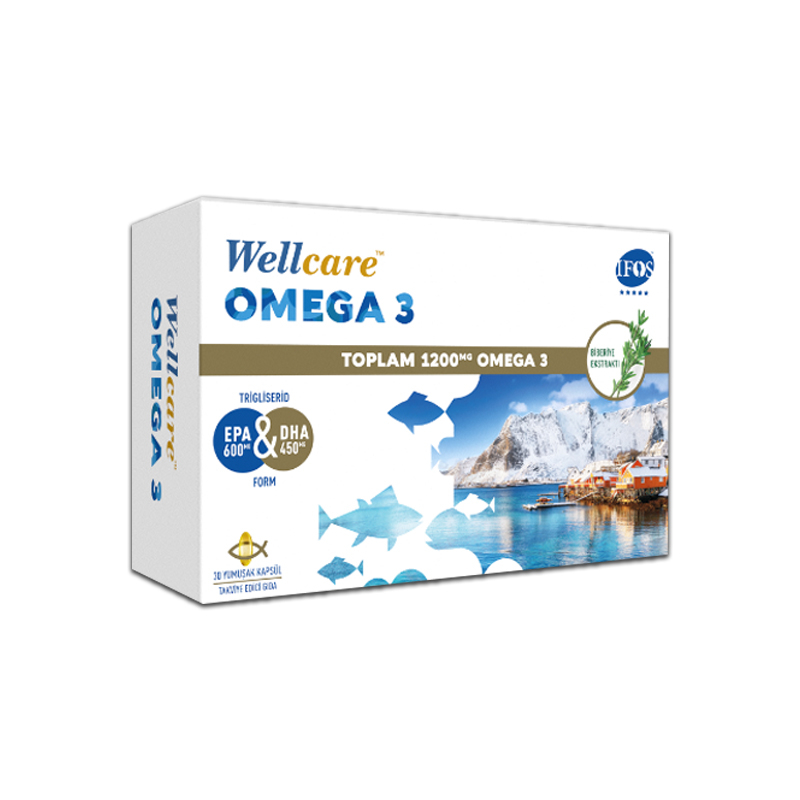 Wellcare Omega 3 Balık Yağı 1200 mg 30 Kapsül - 2