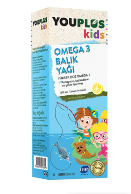 Youplus Kids Omega-3 150 ml - ABDİ İBRAHİM